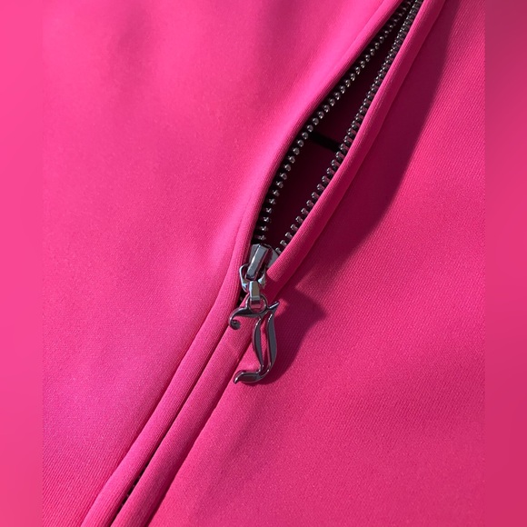 Juicy Couture Pink Varsity Jacket - Picture 5 of 9